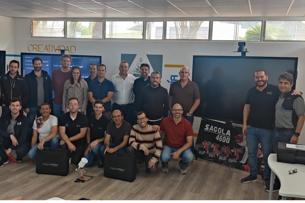 Les cabines de pulvérisation virtuelles SagolaSPRAY™ stimulent la formation professionnelle dans les îles Canaries