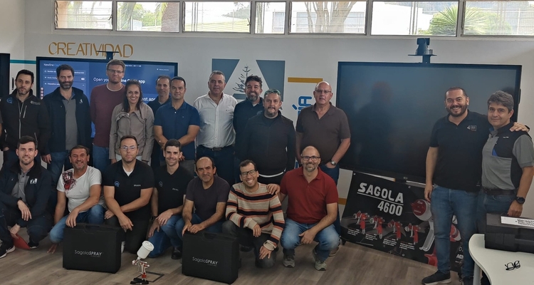 SagolaSPRAY™ virtual spray booths boost vocational training in the Canary Islands
