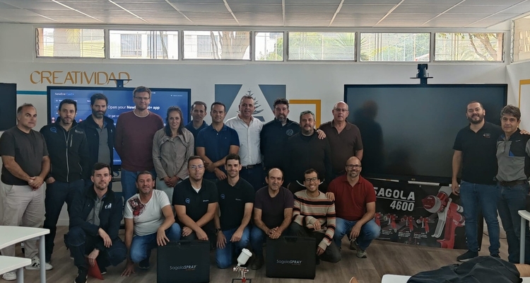SagolaSPRAY™ virtual spray booths boost vocational training in the Canary Islands