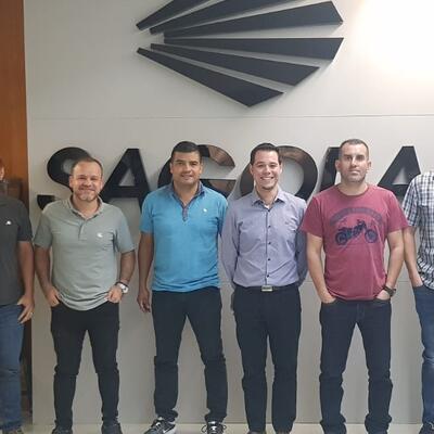 Visita de nuestro importador comercializadora automotriz 4 js de costa rica